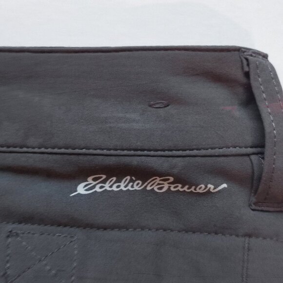 Eddie Bauer outdoor convertible pants women's size 2 grey 9" shorts - Picture 5 of 15
